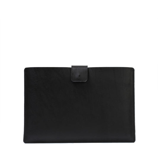 Leather Sleeve for iPad with Magnetic Strap